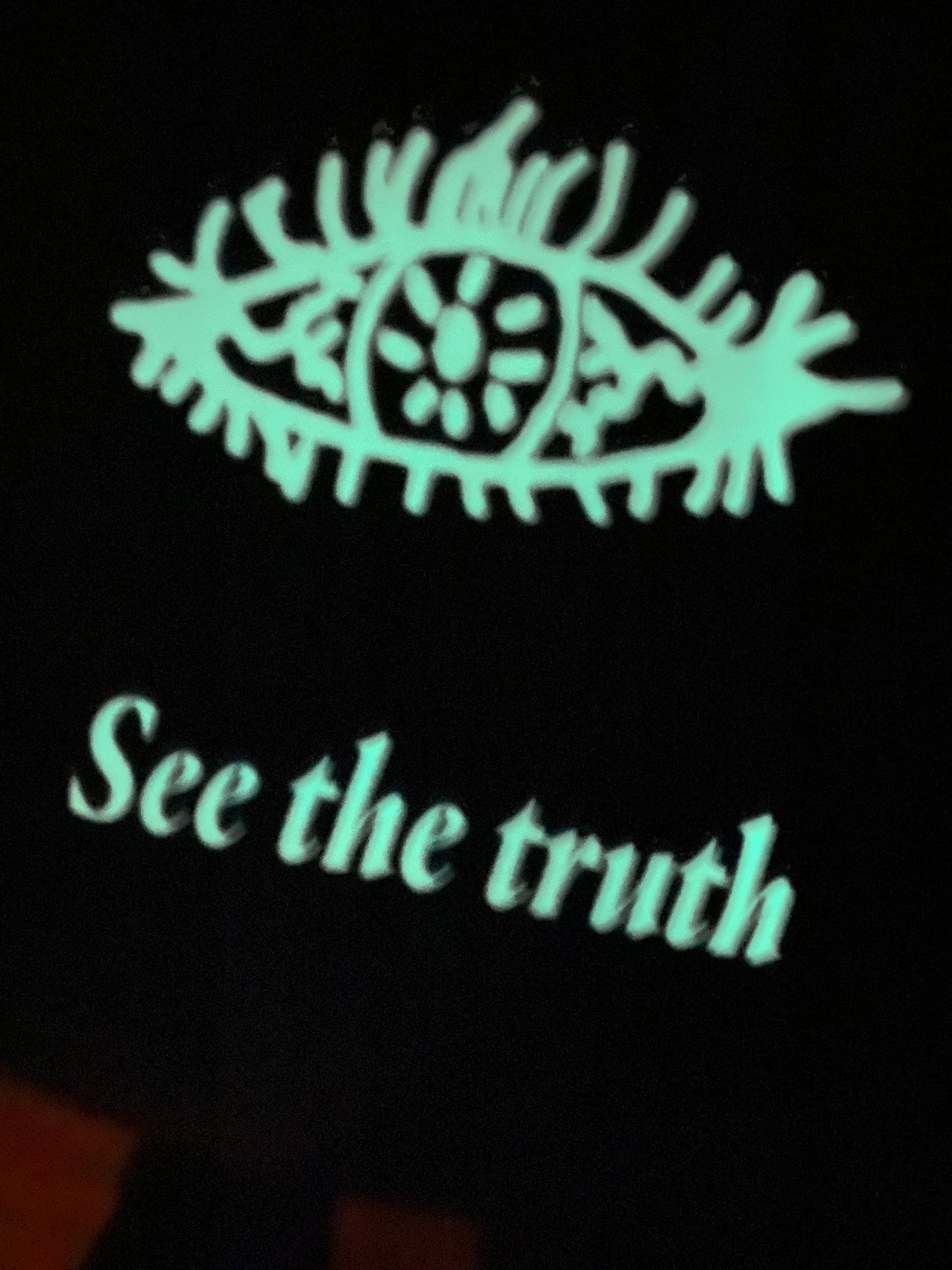 See The Truth Glow Hoodie