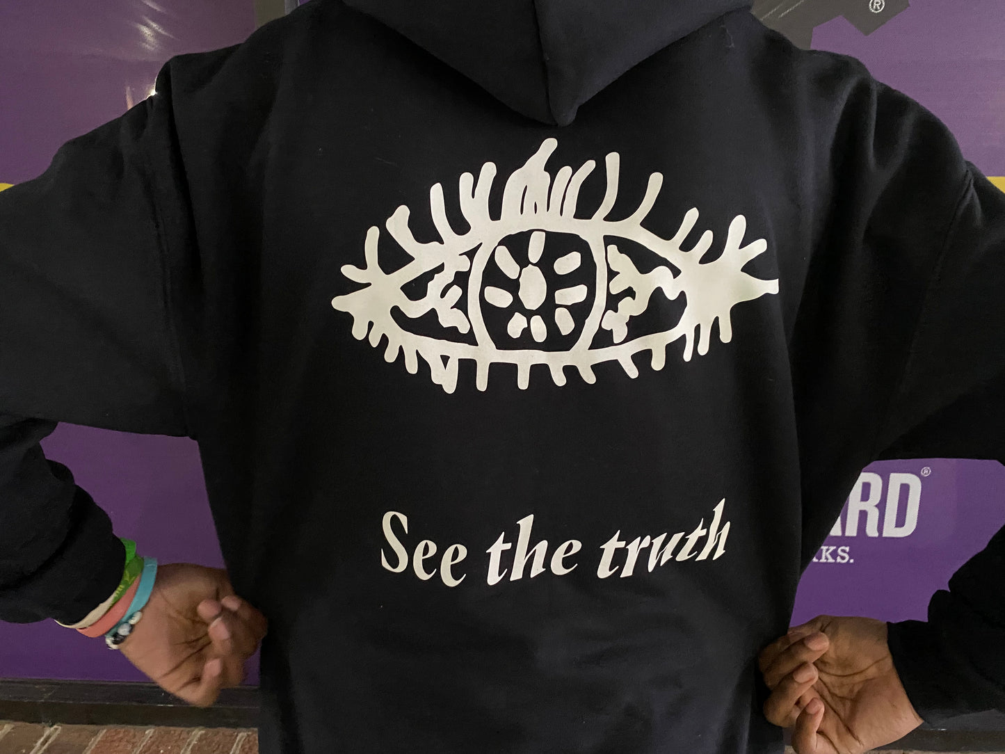 See The Truth Glow Hoodie